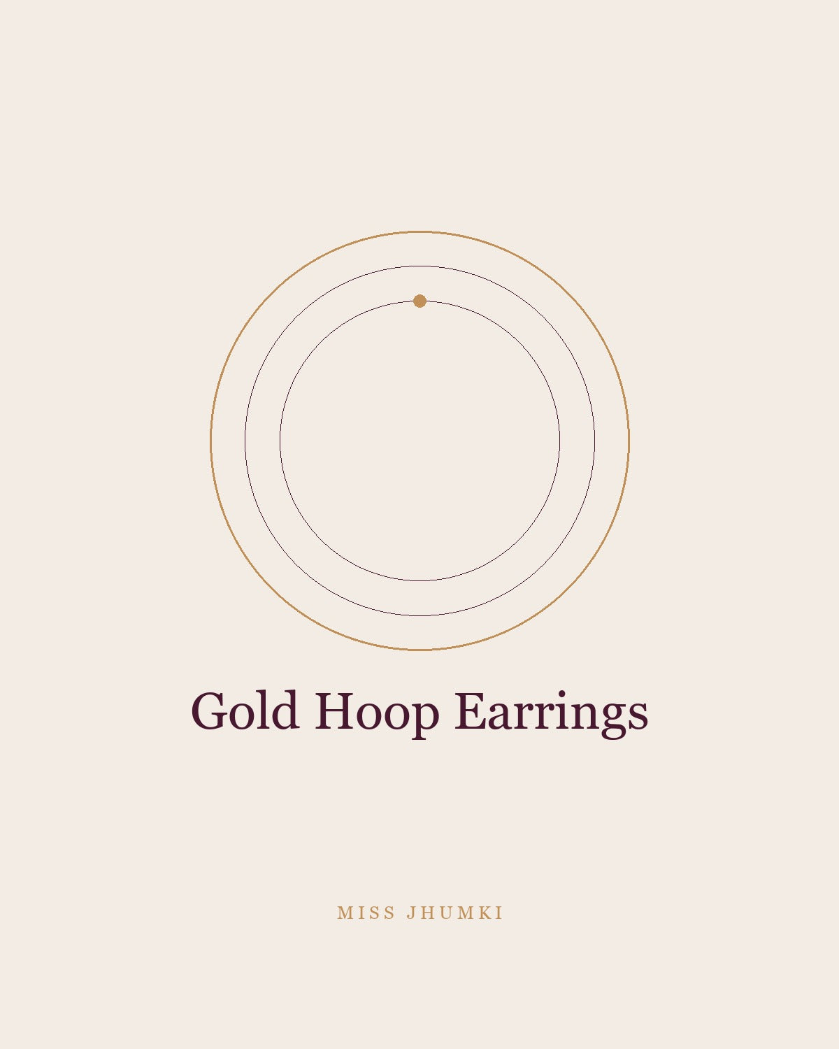 Gold Hoop Earrings