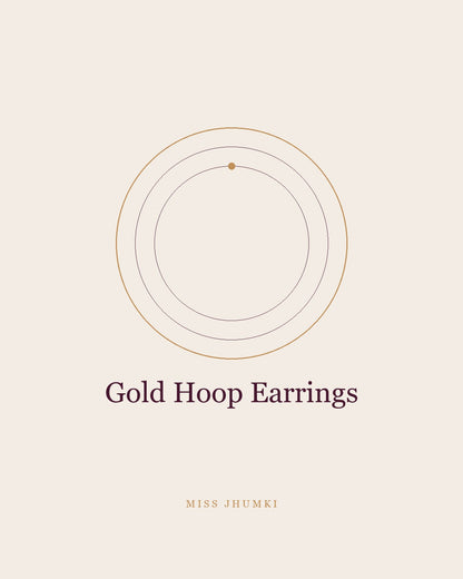 Gold Hoop Earrings