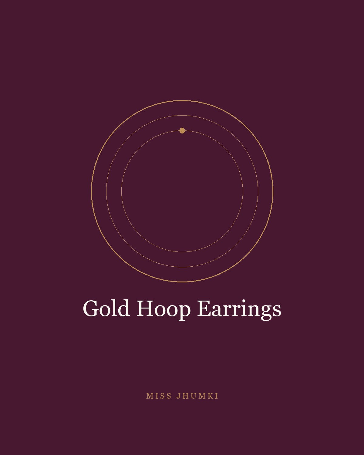 Gold Hoop Earrings