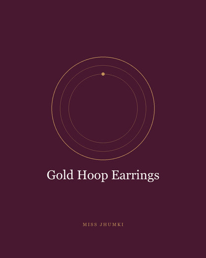 Gold Hoop Earrings